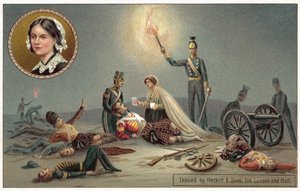 Florence Nightingale, Kırım Savaşı by English School